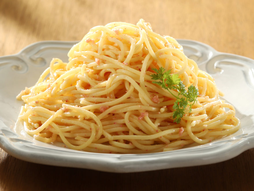 Olivetoスパゲティ・明太子ソースR | Oliveto | 商品カテゴリ一覧 | 株式会社ヤヨイサンフーズ